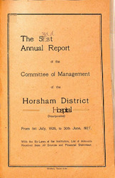53rd Annual Report Horsham Base Hospital 1926 - 1927.pdf.jpg